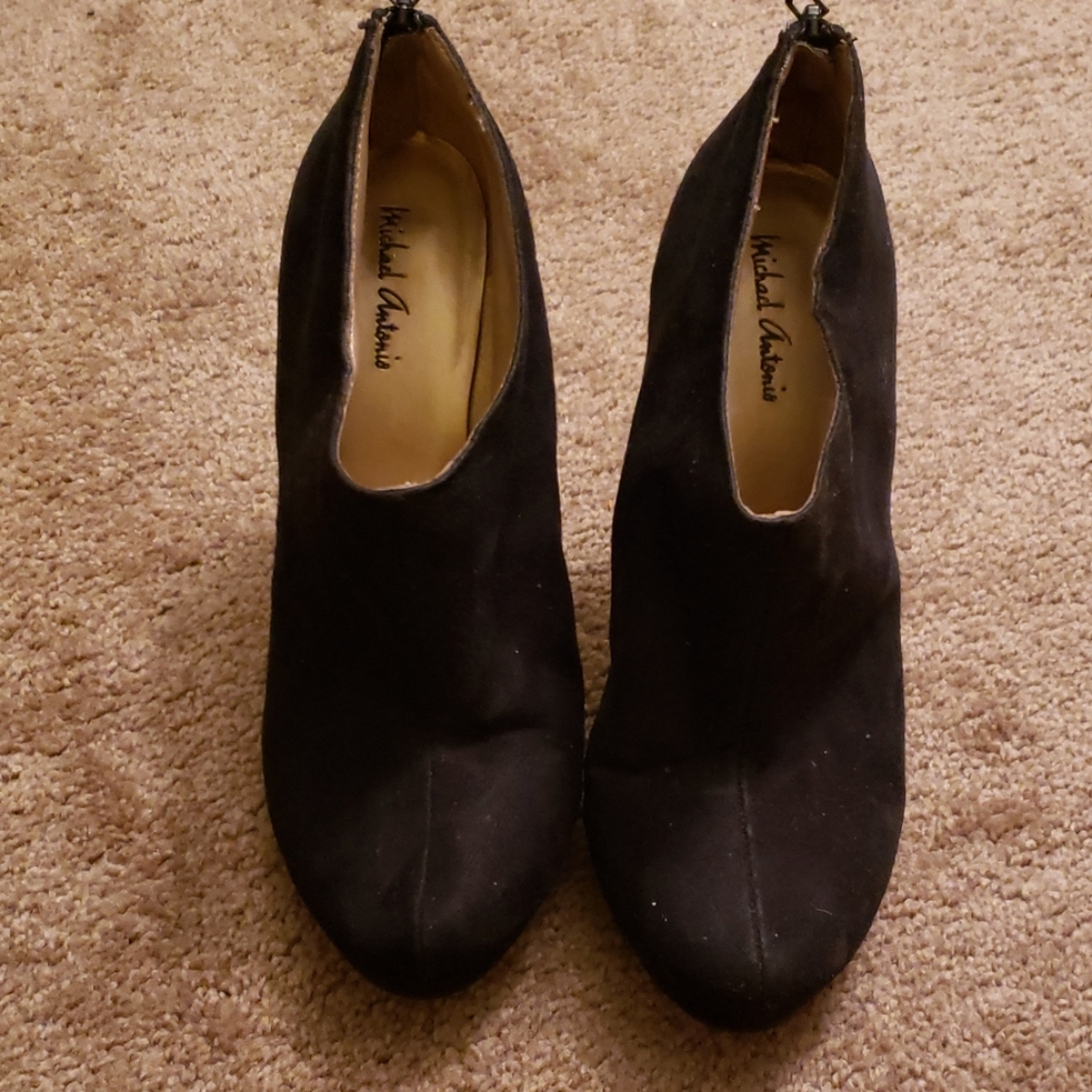 Faux Suede Booties